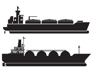 tanker ship  vector design.eps © Faridzdesign