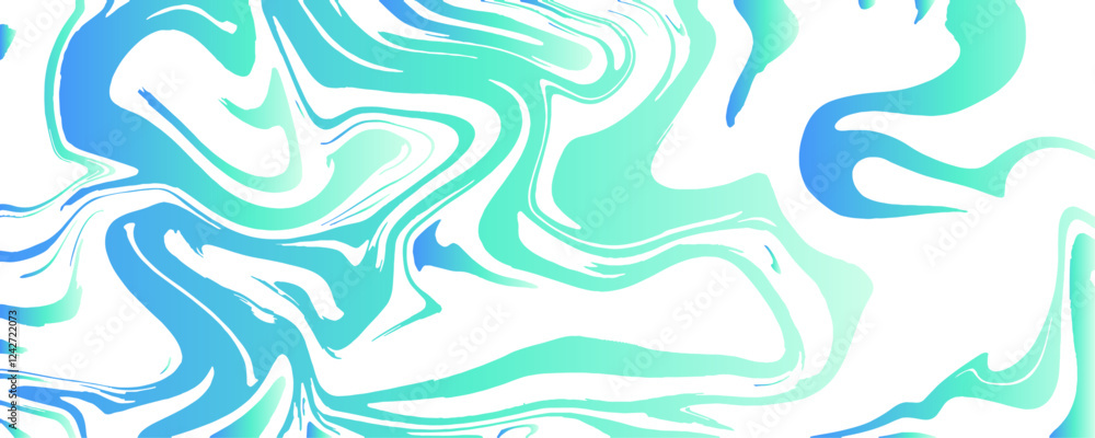 Poster abstract horizontal background with colorful waves. marbleized stripes with marble ink texture. colo