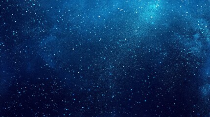 Blue grainy background, smooth dark to light gradient noise texture abstract banner poster