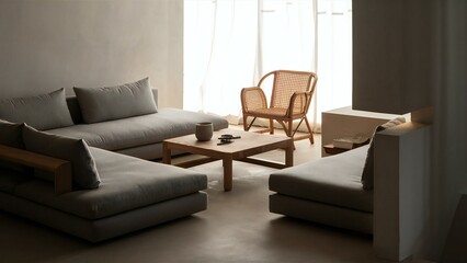 modern living room interior
