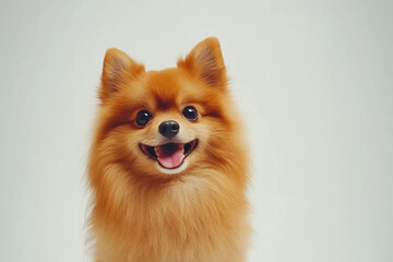 Cute dog photo, pet dog close-up	
