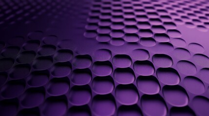 Obraz premium Dark purple geometric halftone circles create a modern dotted background.