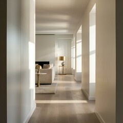 corridor in a hotel