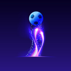 Abstract game background, soccer cup, vector illustration