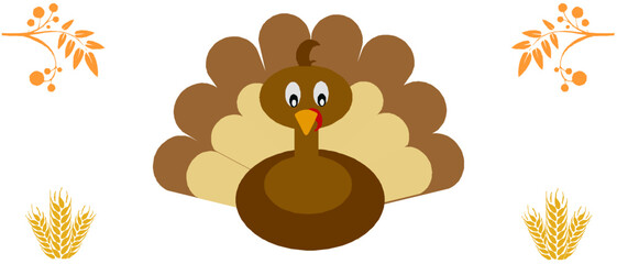 happy thanks giving day - decoration thanks giving