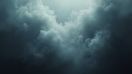 Obraz premium Real smoke exploding outwards with center space.