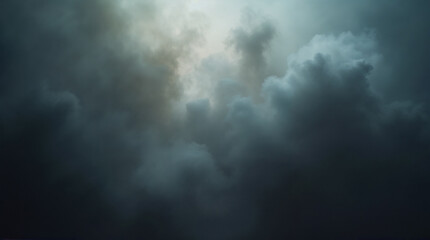 Fototapeta premium Real smoke exploding outwards with center space.