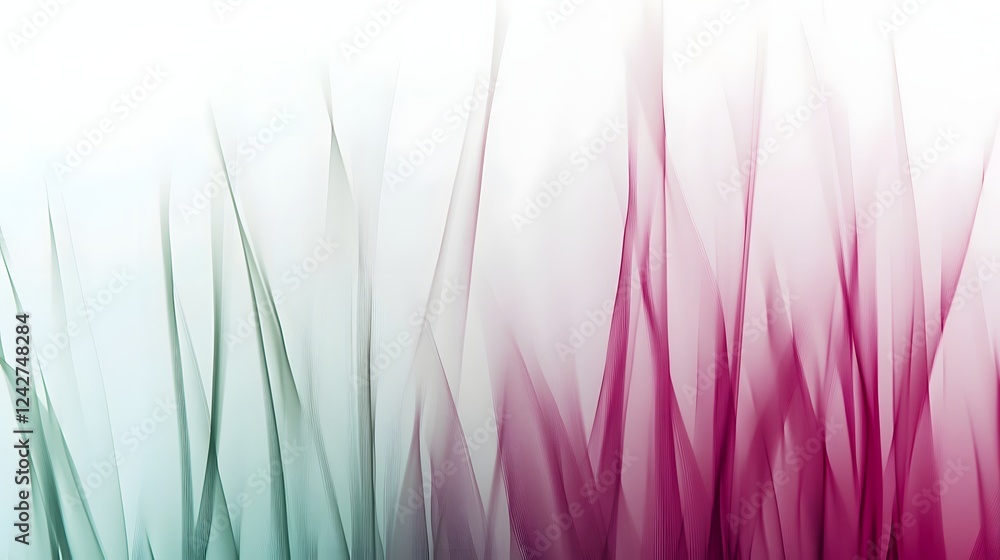 Aufkleber elegant pastel gradient abstract backdrop with soft color blend and modern geometric texture design