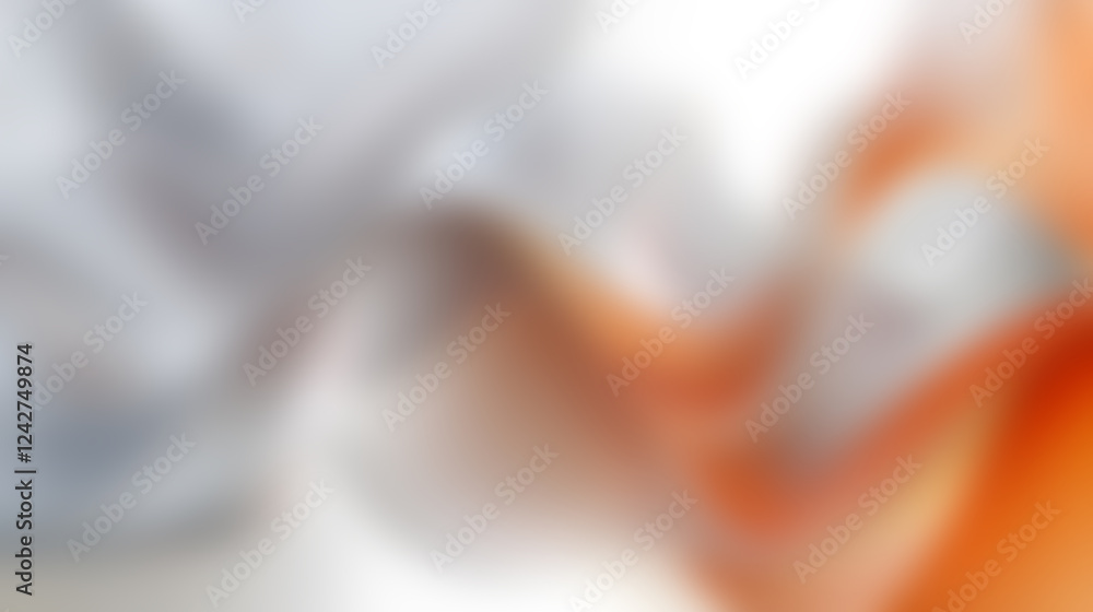 Poster blur Mesmerizing Abstract Waves of Elegant Fluid Motion and Soft Textures