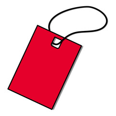 red price tag