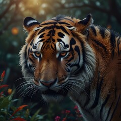 Obraz premium portrait of a tiger
