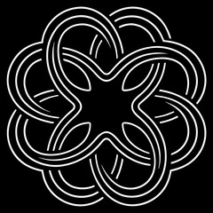 Electric Currents Vibrant Neon Patterns in Motion