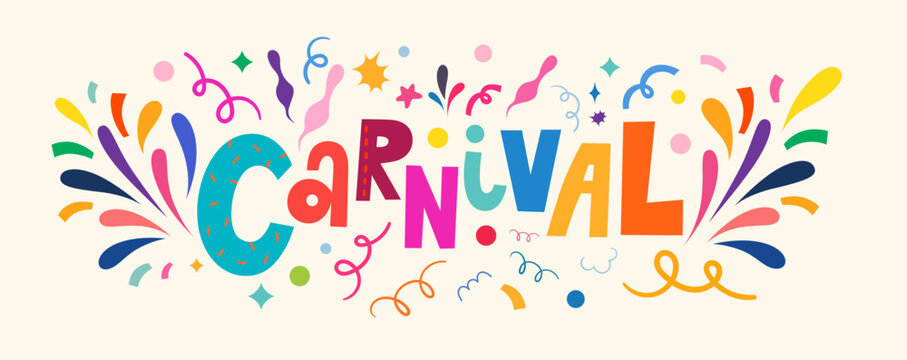 Carnival party. Design for holiday celebration, Brazil Carnival or party	