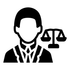 lawyer Solid icon
