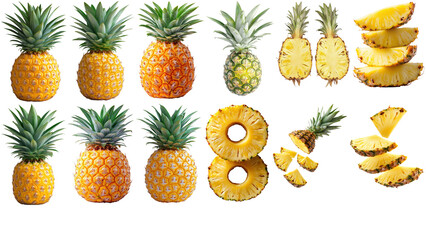 Fototapeta premium Pineapple fresh fruit
