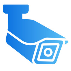 security camera Gradient icon