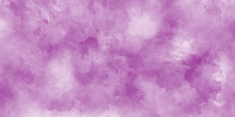 Grunge purple smoke texture with white clouds, watercolor abstract Handmade texture of old grunge, Purple canvas texture background with smoke, purple grunge texture old stained watercolor grunge.