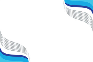 Designs Background white and blue Banner Vector