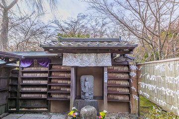 晩秋の円通院・縁結び観音(宮城県宮城郡松島町)