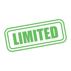 limited stamp sign symbol vector icon