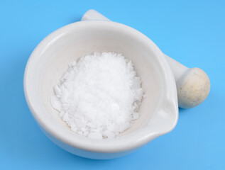 Benzoic acid is a white or colorless solid organic compound with the formula C6H5COOH.