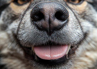 Cute dog photo, pet dog close-up