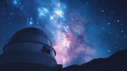 Stargazing at a cosmic observatory.