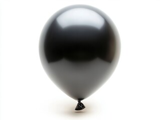 4D Round Foil Balloon Black: A Sleek and Modern Decorative Accent for Celebrations, Events, and Parties