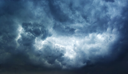 Obraz premium storm clouds in the sky