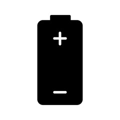 battery icon color editable on white background