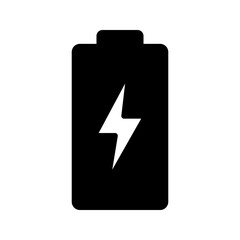 battery icon color editable on white background