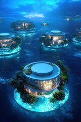 Sustainable underwater cities powered by renewable energy