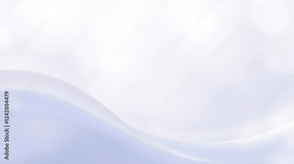 Poster soft blue waves undulate gently across a tranquil canvas, inviting serenity and calmness to all who 