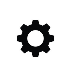 Gear logo vector icon