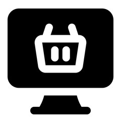 online store icon for illustration