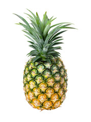 Fototapeta premium pineapple on white background