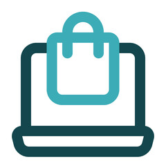 online store icon for illustration