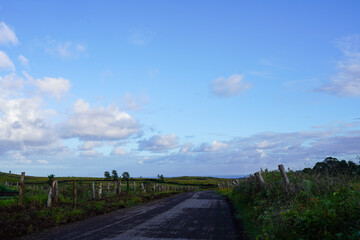 Fototapeta premium Roads of Rapa Nui, Easter Island, Chile