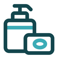 toiletries icon for illustration