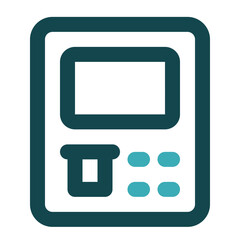 atm icon for illustration