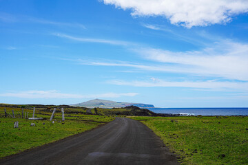 Roads of Rapa Nui, Easter Island, Chile