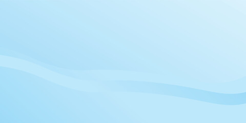 White wavy glowing lines on a blue background. Futuristic digital high-technology pattern design