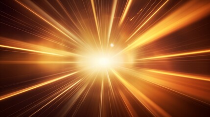 Obraz premium Abstract light beams emanating from a camera lens, creating a dynamic background