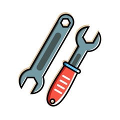 red handle wrench