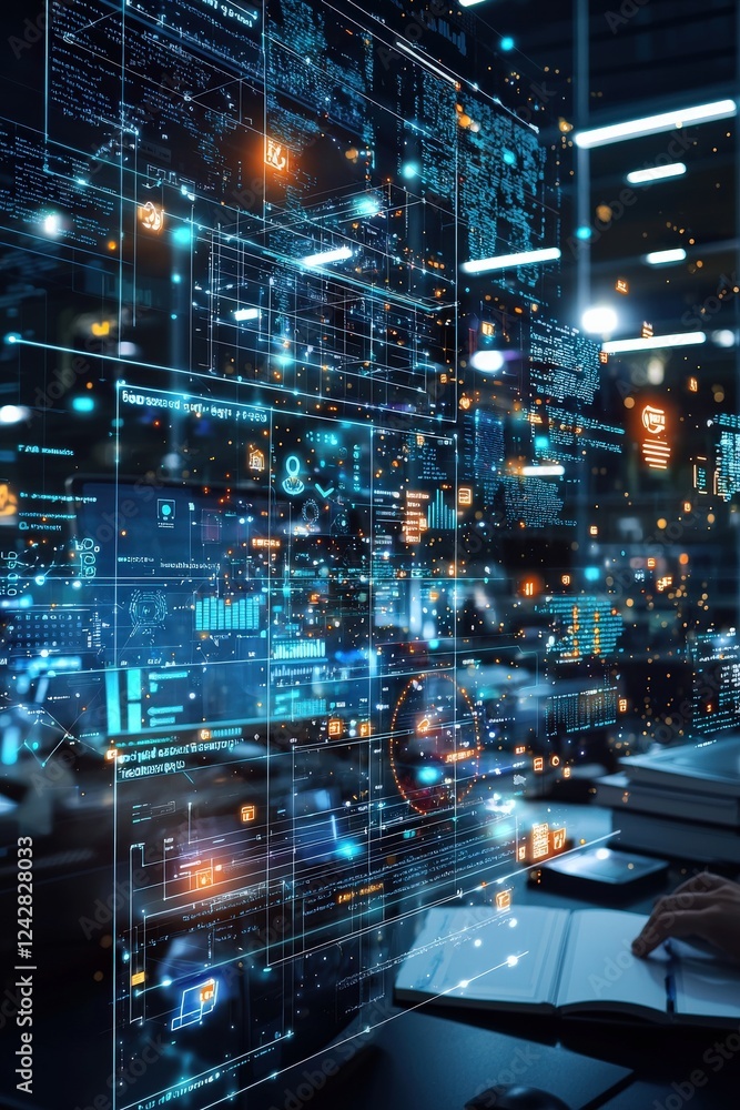 Poster transparent project management apps with ai