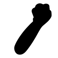 Toothbrush silhouette vector icon sign symbol illustration design.