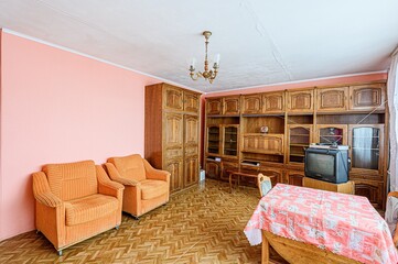 interior apartment room rare not modern simple design 70s 80s 90s