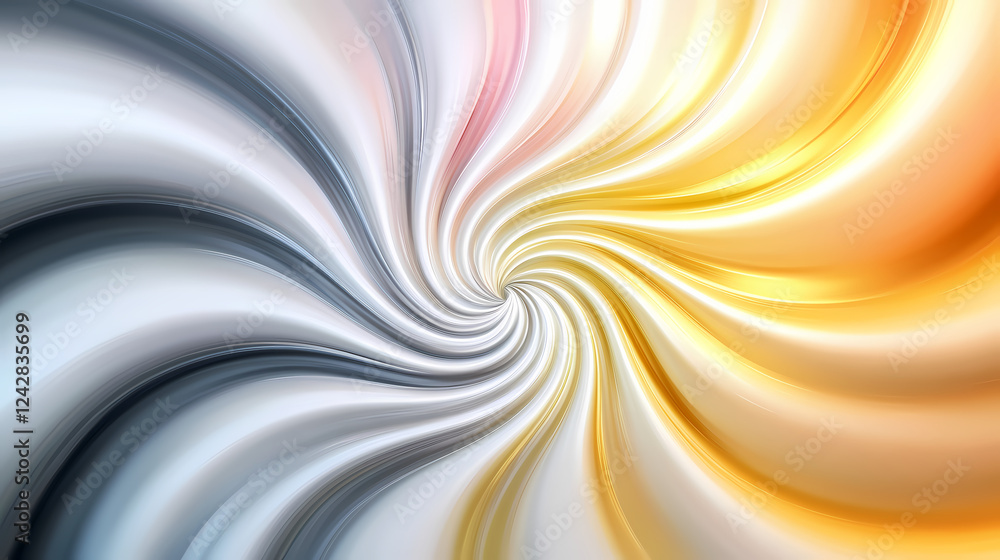 Poster vibrant swirl of colors creating a dynamic abstract pattern. generative ai