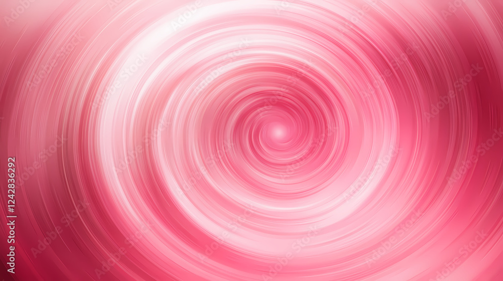 Poster soft pink swirling patterns create calming abstract visual effects. generative ai