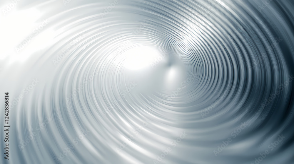 Poster swirling metallic patterns create a mesmerizing visual effect. generative ai
